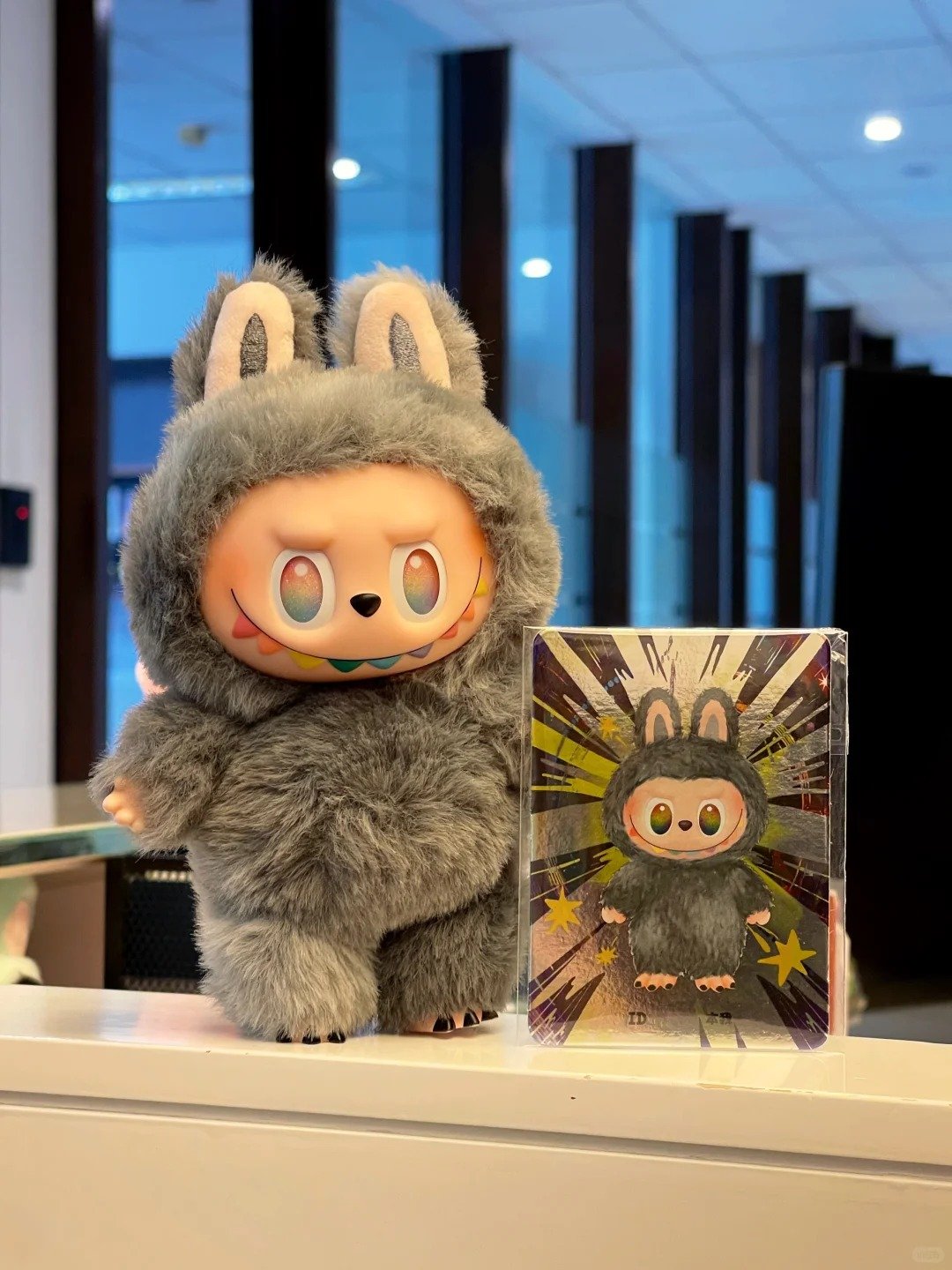 (labubu v3)high energy series – true self – rainbow teeth labubu(secret edition)